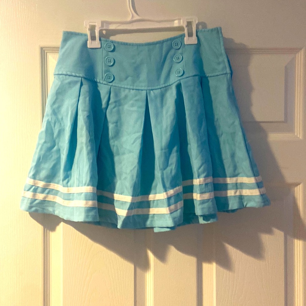 Zip Up Blue Pastel Shirt